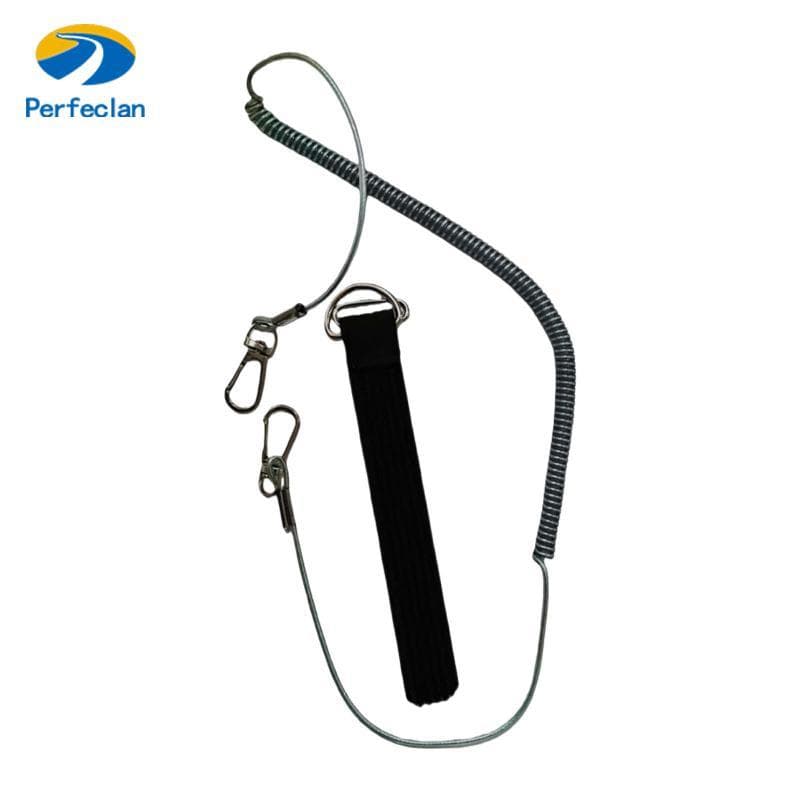 Corda Espiral Anti-Perda Perfeclan Para Varas De Pesca , Prática E Fácil De Montar Com Clipe