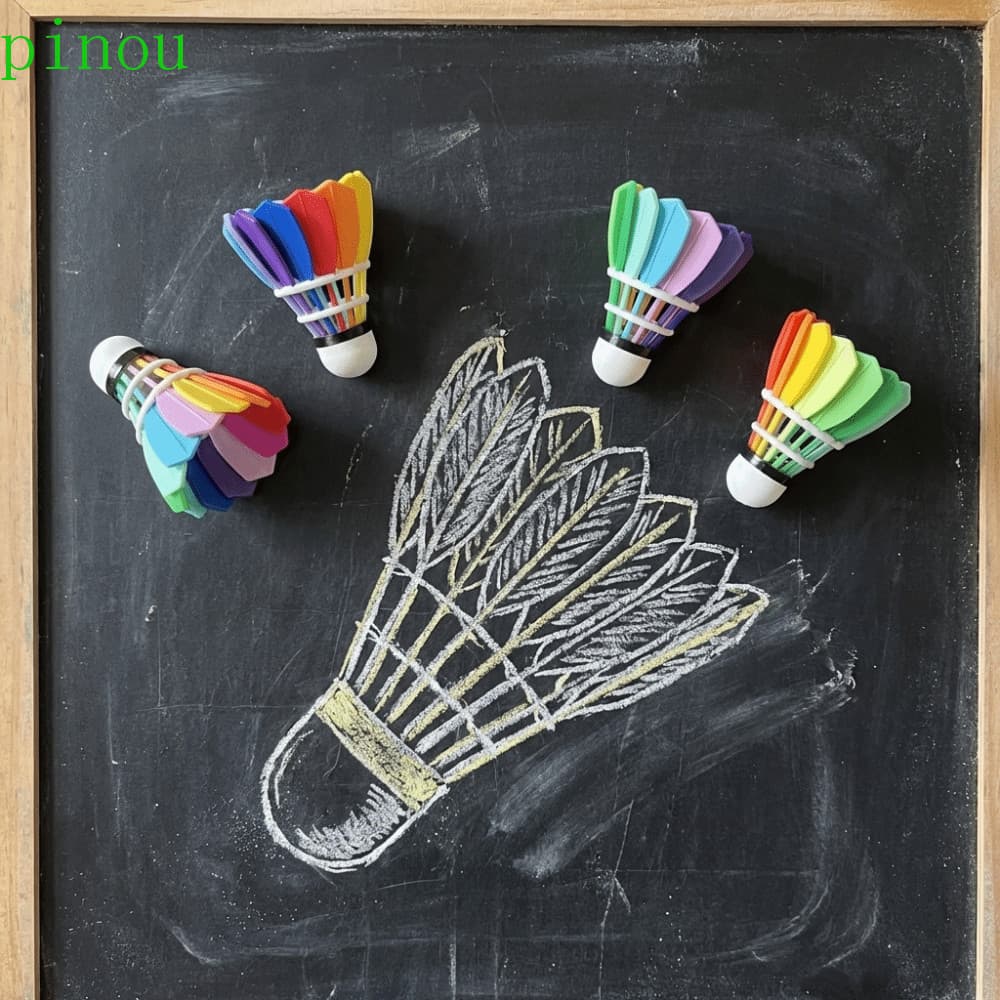 Decoração De Badminton PINOU , Geladeira De Simulação Engraçada , Impressão 3D Criativa