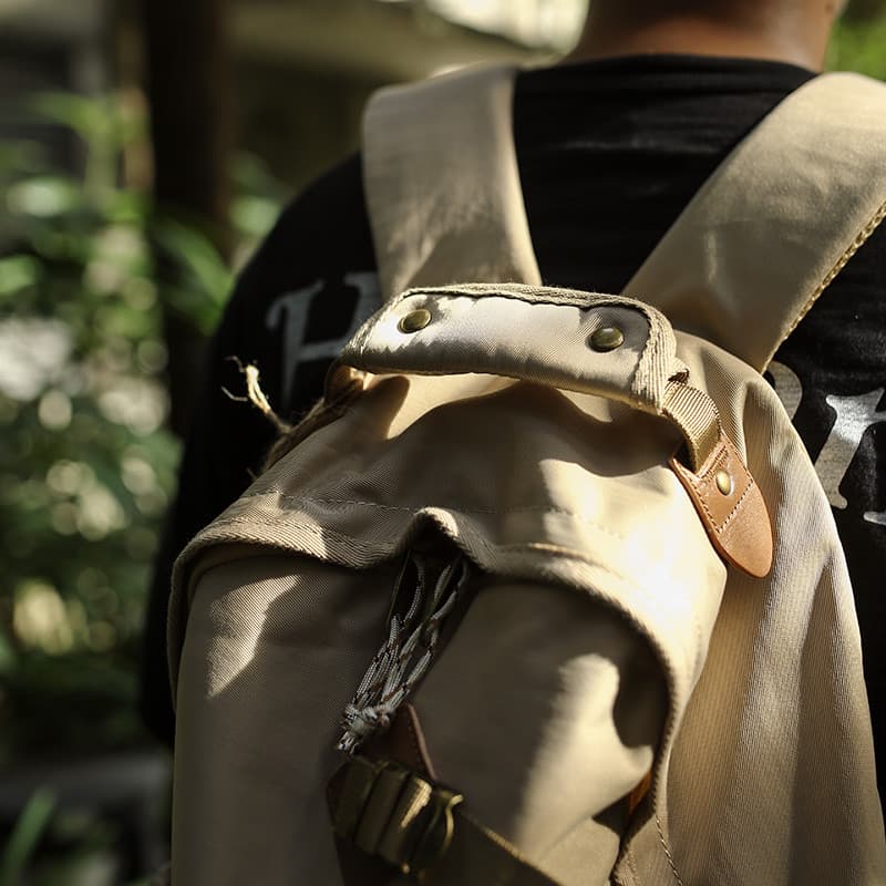 Japonês Retro Vintage ao ar livre estilo floresta mochila estudante computador saco de escola lazer saco de viagem estil