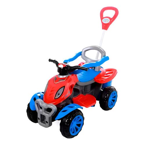 Triciclo Infantil Quadriciclo Spider Vermelho/azul 3-6 Anos Vermelho/azul