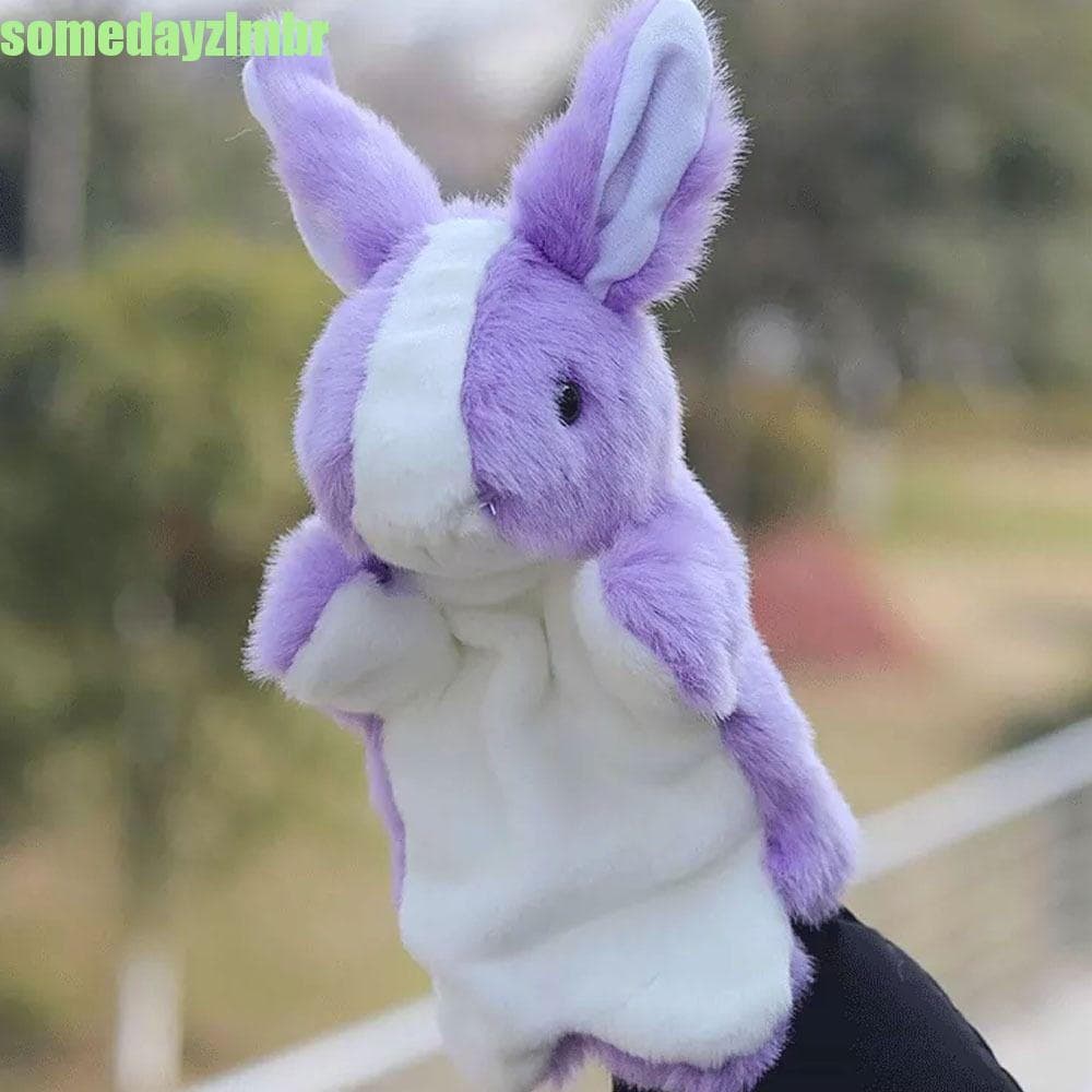 SOMEDAYZL0M Fantoche De Mão De Coelho , De Pelúcia Macio , Bicho Da Moda , 8 Cores , Ensino De Desenhos Animados