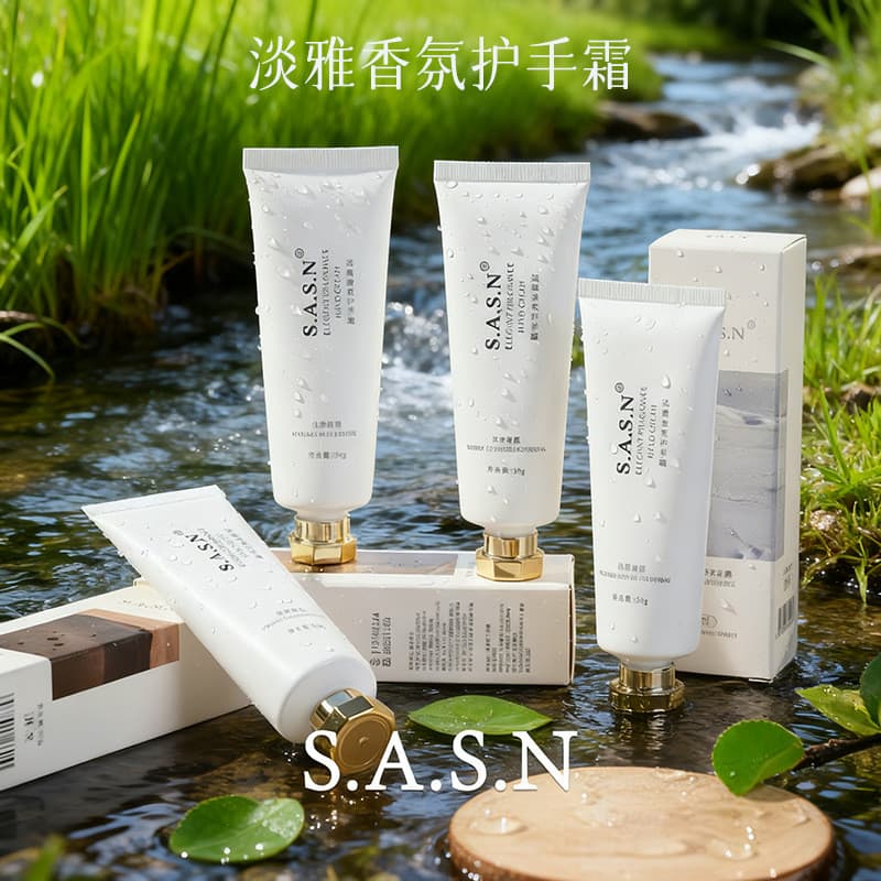 Sasn fragrância creme para as mãos hidratante creme para as mãos Anti-secagem rejuvenescedor pele embelezamento cuidados