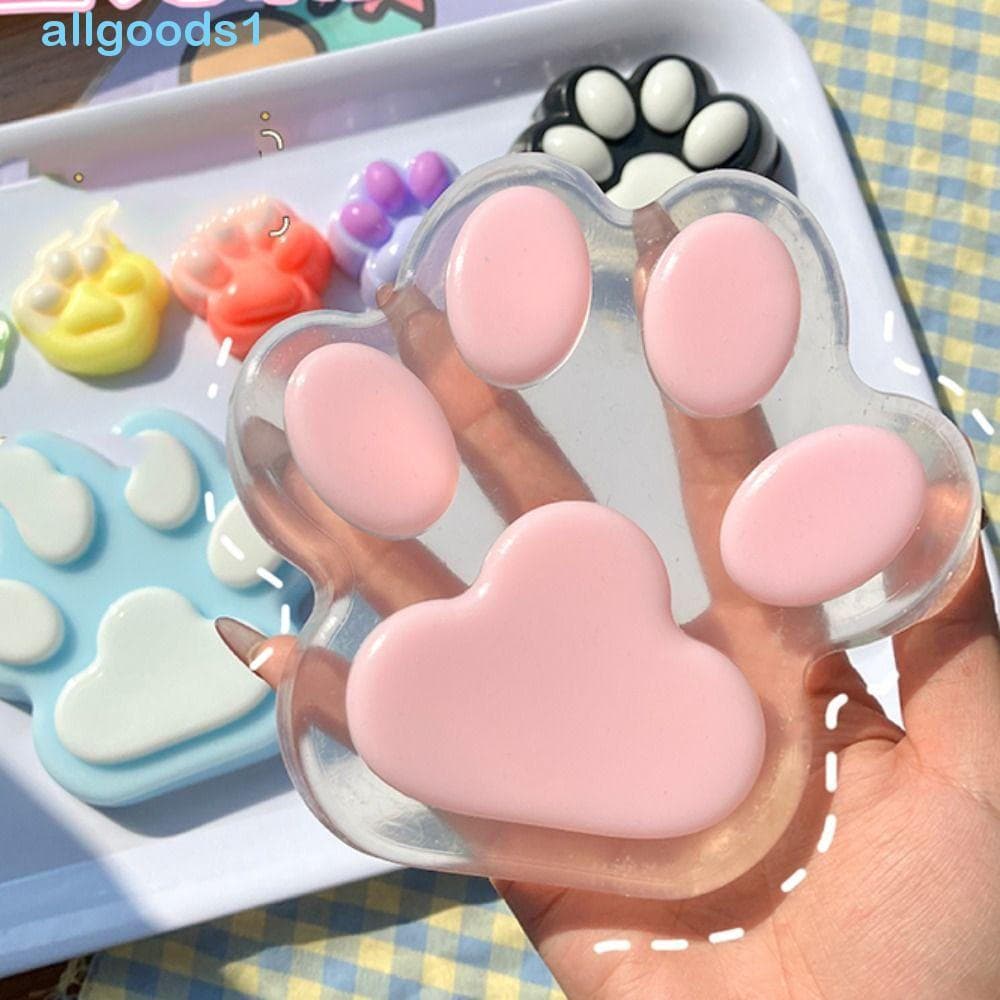 Brinquedo De Inquietação De Desenho Animado ALLGOODS , Macio De Apertar Para Gato Pitada De 3D De Silicone Artesanal