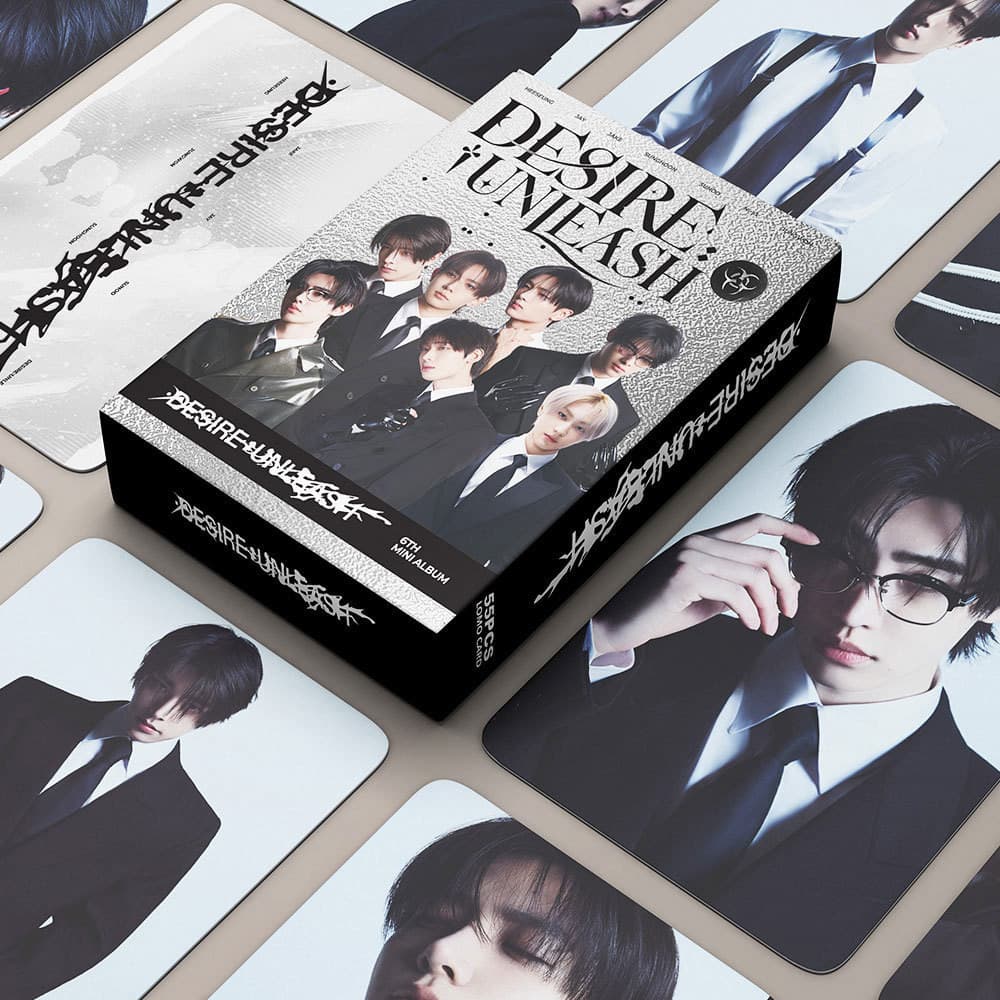 LINXX 55 Pçs ENHYPEN Kpop Lomo Cartões Conjunto 6o Álbum Temático HD De Fotos Fã Coleção Mercadoria 3 Polegada Pequenos