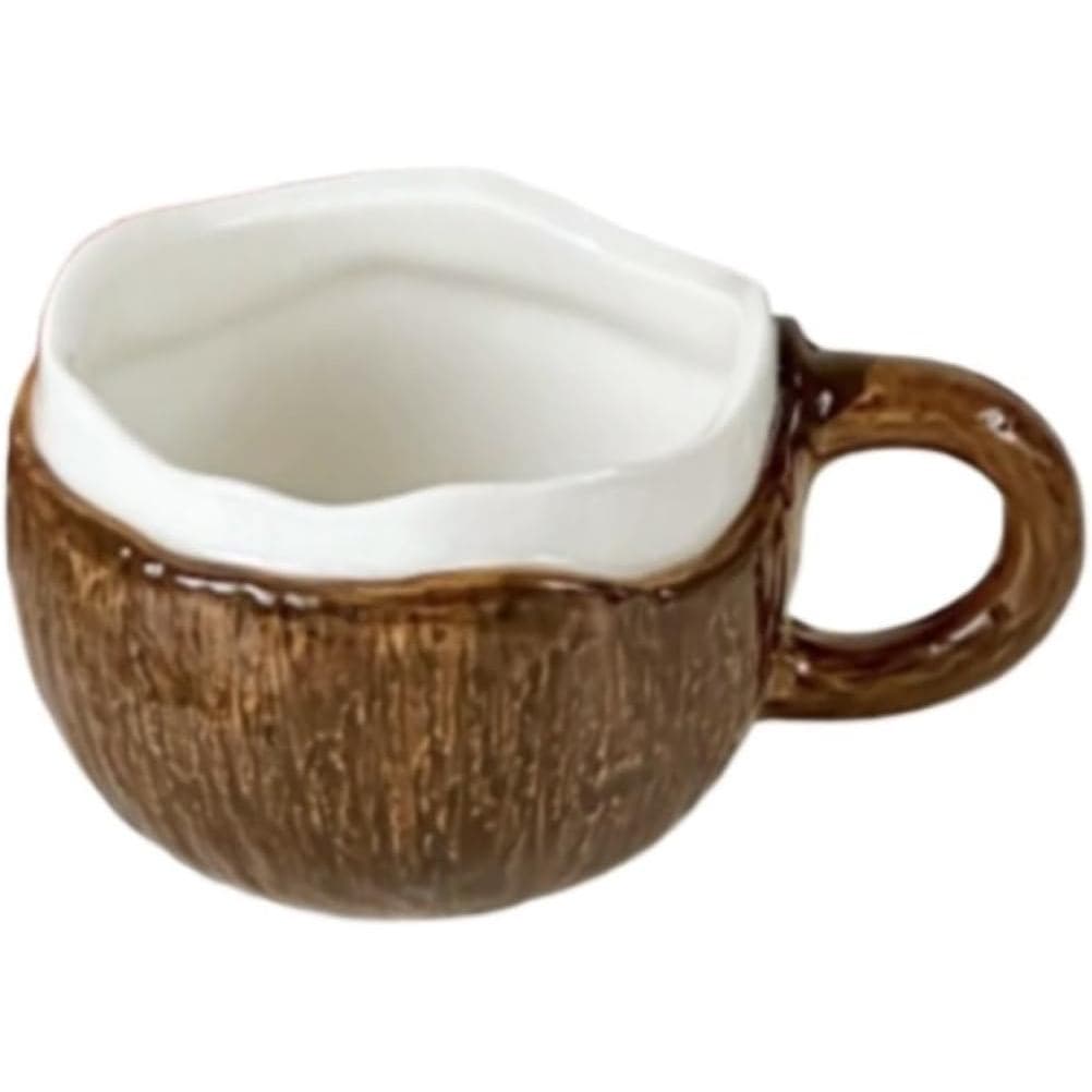 : Caneca De Café De Cerâmica Fofa De 250ml Com Alça , Copo Portátil Para Da Manhã , Leite , Chá , Cacau , Adorável Xícar