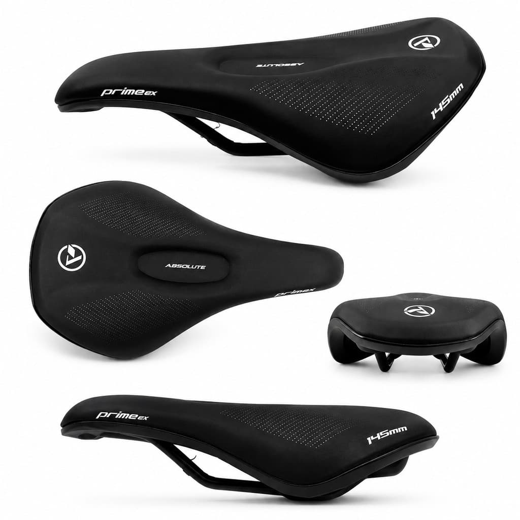 Selim Banco Absolute Prime Ex Com Canal Speed Mtb 243x145mm
