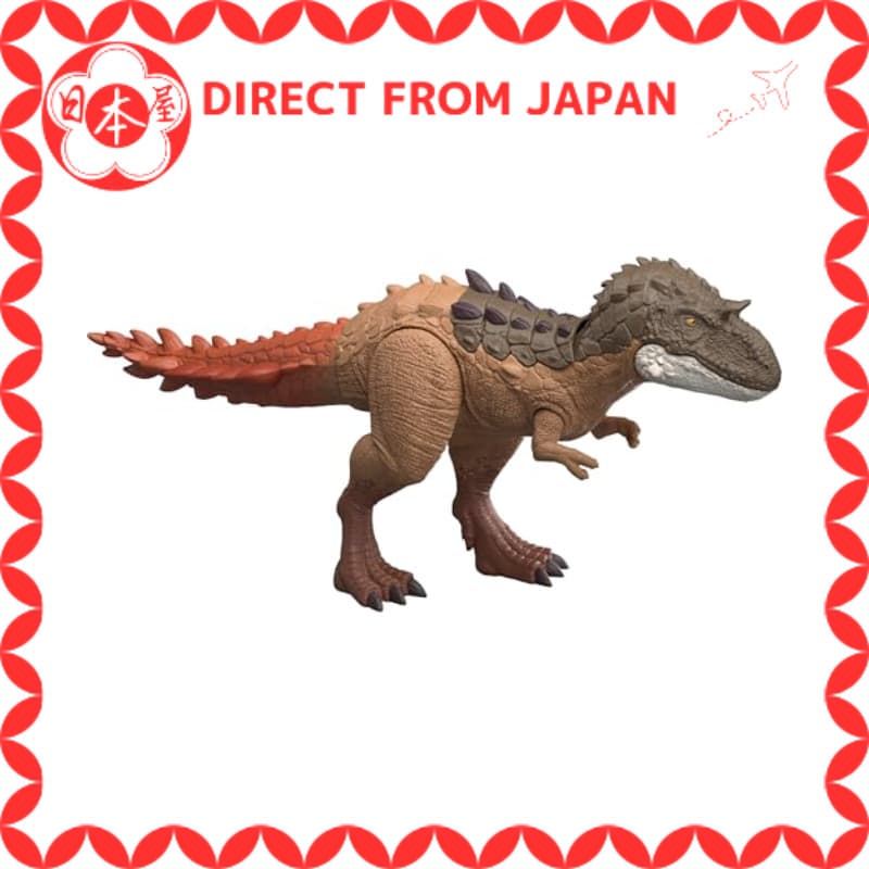 Mattel Jurassic World BIG ACTION! Gorgosaurus Figura infantil Dinossauro Brinquedo Comprimento: aprox. 35 cm A partir