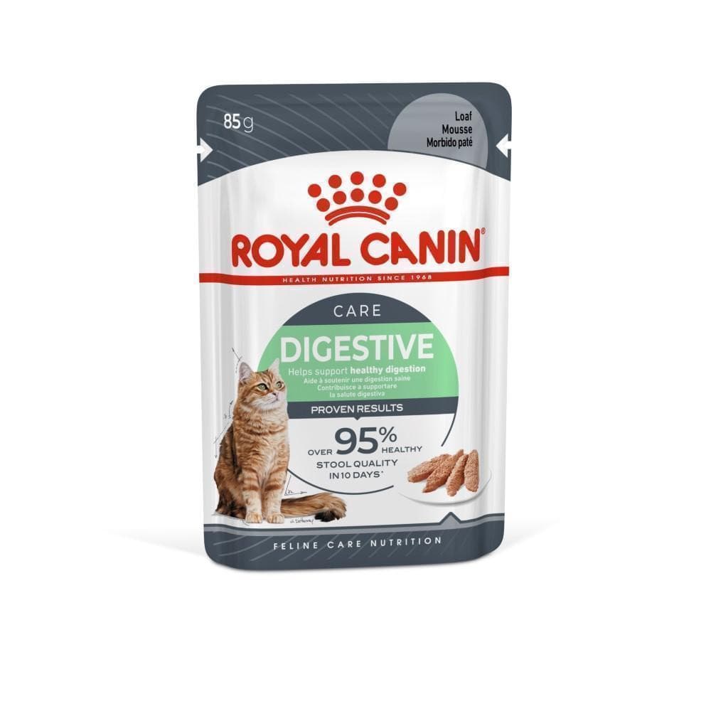 Ração Úmida para Gatos Adultos Sachê Patê Cuidado Digestivo Royal Canin 85 g