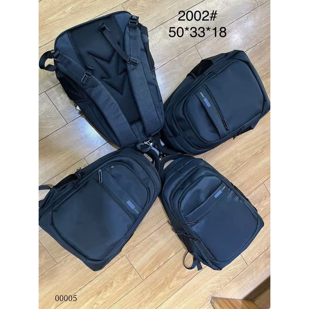 Lin Feng 2025 Novo Estilo Mochila Masculina Alunos do Ensino Médio Grande Capacidade de Alta Aparência