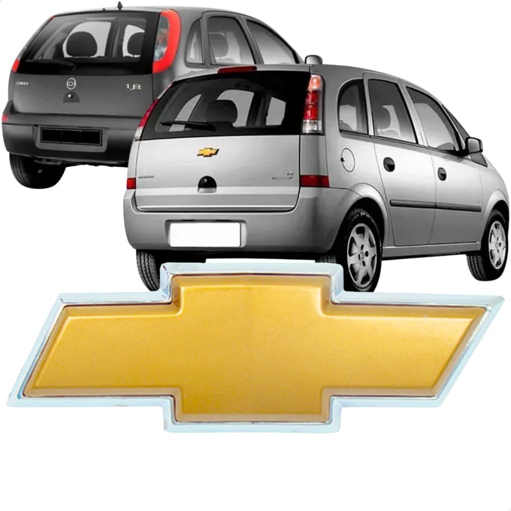 Emblema Gravata Corsa Classic Meriva 2009 A 2012 Porta Malas