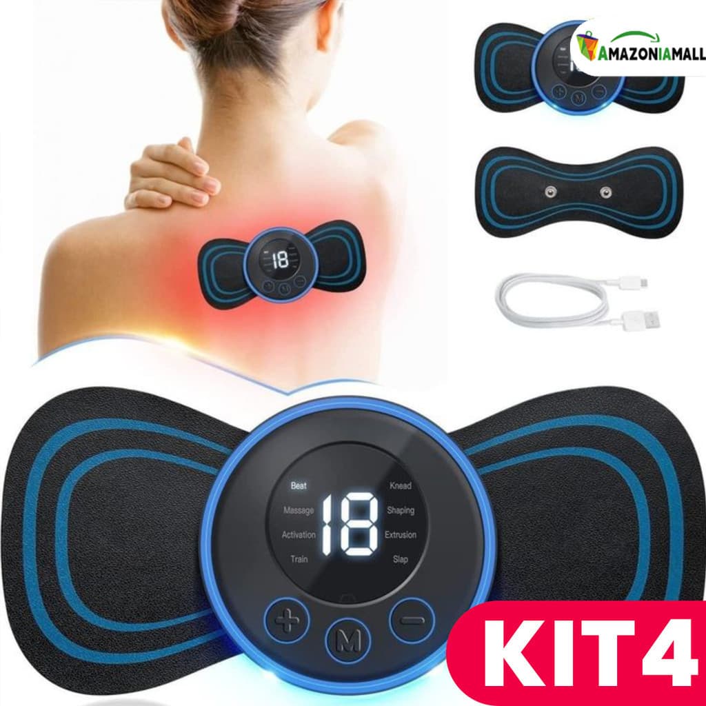 O segundo Item com 50% de desconto!Mini massageador portátil recarregável para relaxamento muscular