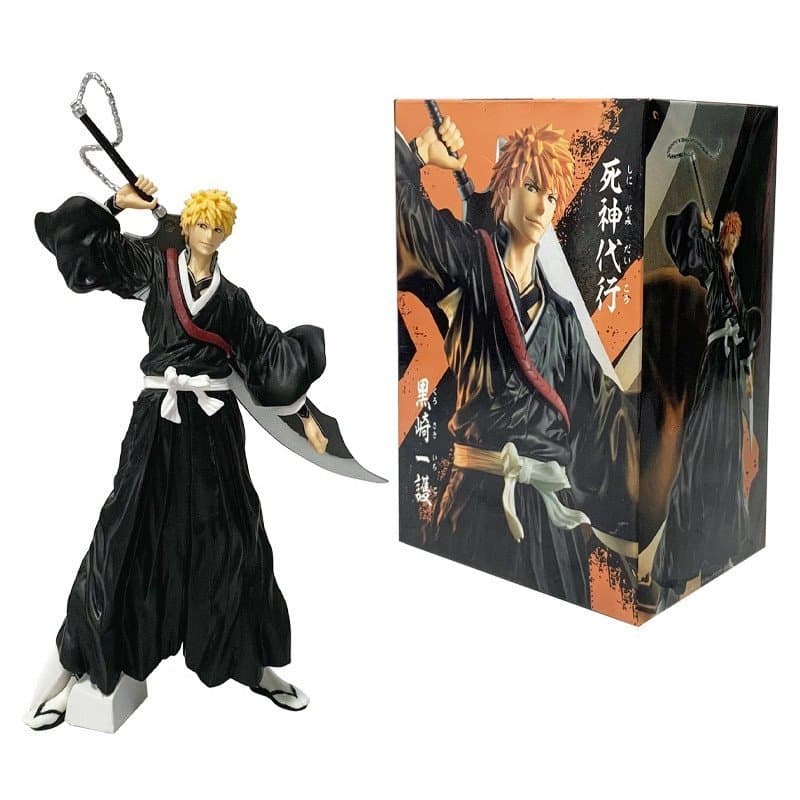 Figura de Ação Kurosaki Ichigo Zangetsu de 202621cm, Anime Japonês Bleach: Guerra Sangrenta dos Mil Anos, Estátua Decora
