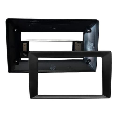 Moldura Painel 1 Din Para 9 E 7 Polegadas Universal Preto