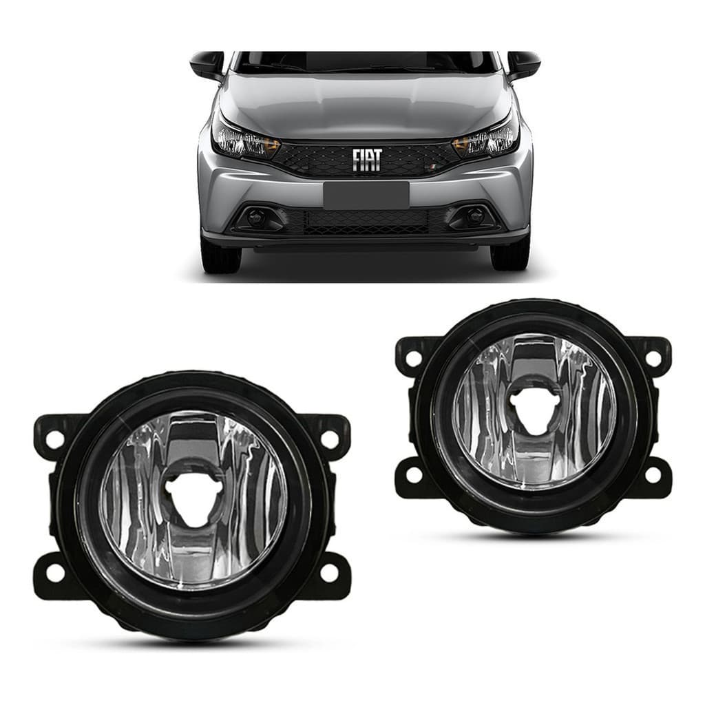 Par Cibie Farol Auxiliar Milha Fiat Argo Trekking 1.3 2023