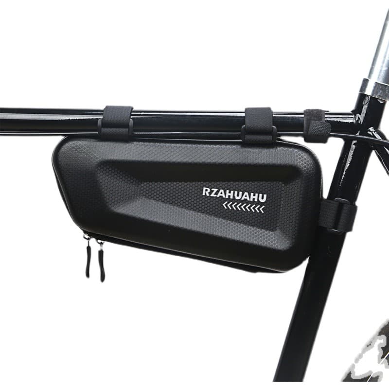Bolsa triangular para feixe de bicicleta, bolsa triangular para feixe cruzado, bolsa para motocicleta, tubo superior, ca