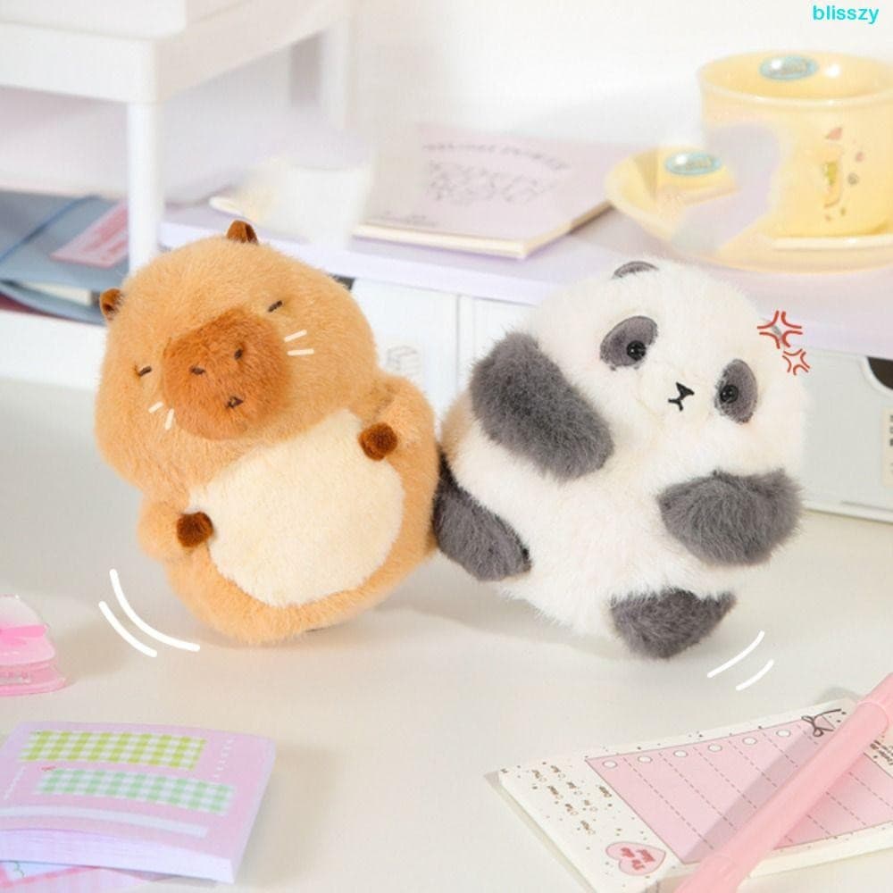 Copo De Pelúcia ISSZY Capivara , Modelo De Brinquedo De Artesanal De Plástico , Balanço De Mini Panda De Estátua