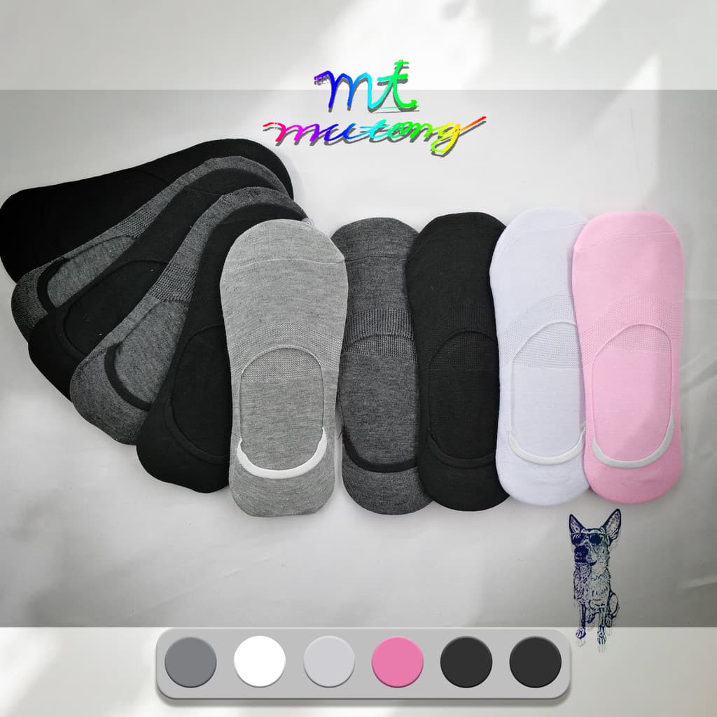 A.Kit 18/12/6/3 Pares Meias Sapatilha Invisível Com Silicone Varias Modelos.verao.tamanho:35-40/526