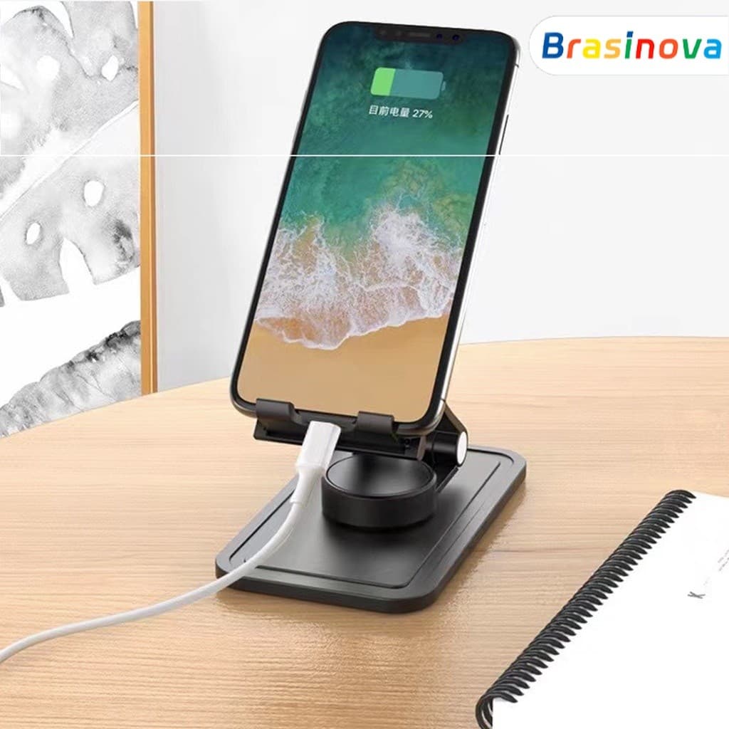 Suporte dobrável ajustável para telefones celulares e tablets-iPad/iPhone Tablets Suporte portátil