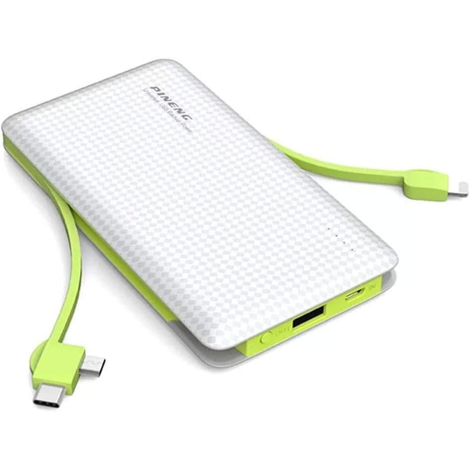 Fonte De Alimentação Móvel Pineng PN-951 , Carregador Portátil Micro USB Tipo C Relâmpago