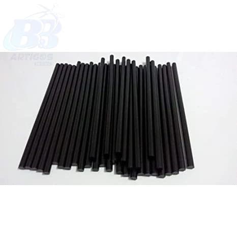 Bastão de Cola Quente fino Preto 1Kg Rendicolla