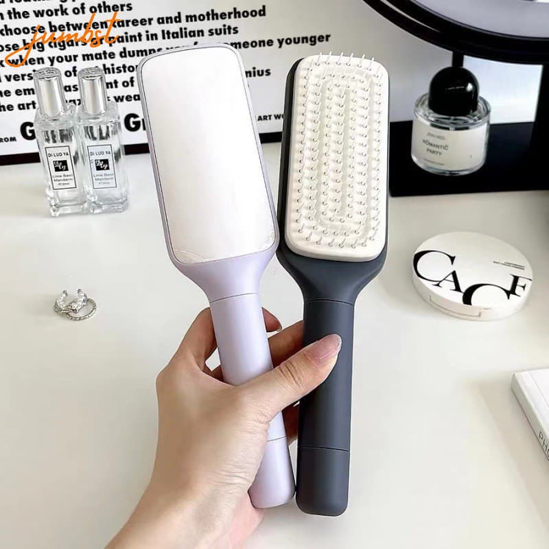 Pente De Cabelo Rotativo Para Levantamento , Limpeza Com Um Clique , Massagem Telescópica , Almofada De Ar , Airbag , Al