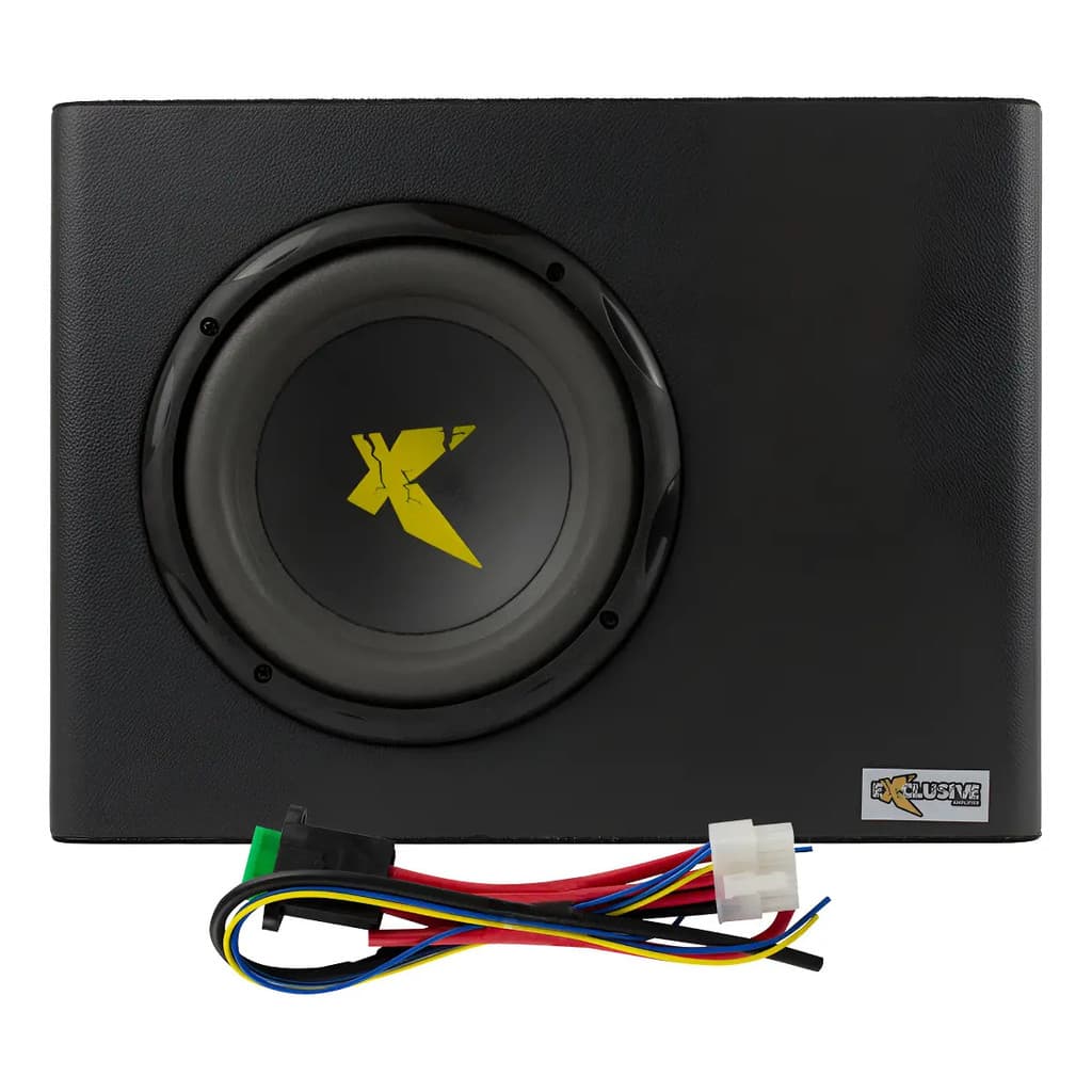 Caixa Amplificada Sub 8 Pol Exclusive Slim 300w Ativa Grave