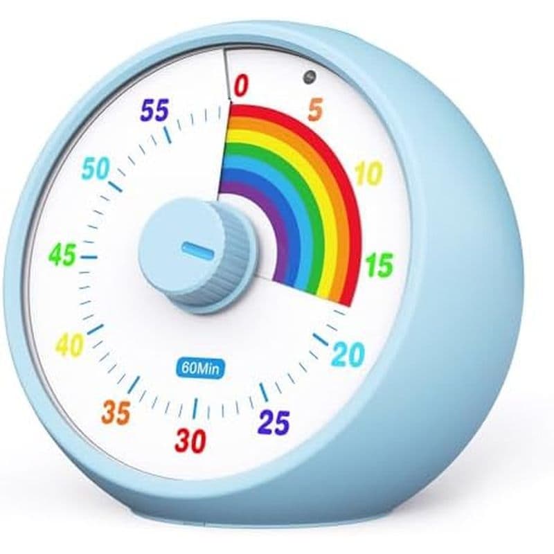 Temporizador Visual Para Crianças , De Contagem Regressiva De 60 Minutos Cozinha De Escritório Em Sala De Aula Mesa , Fe