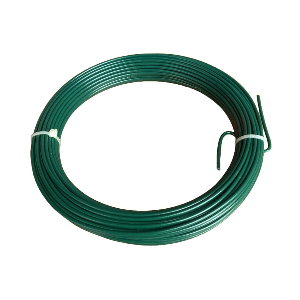 Arame Galvanizado Revestido PVC Verde 200g 18 Bwg 1,90mm