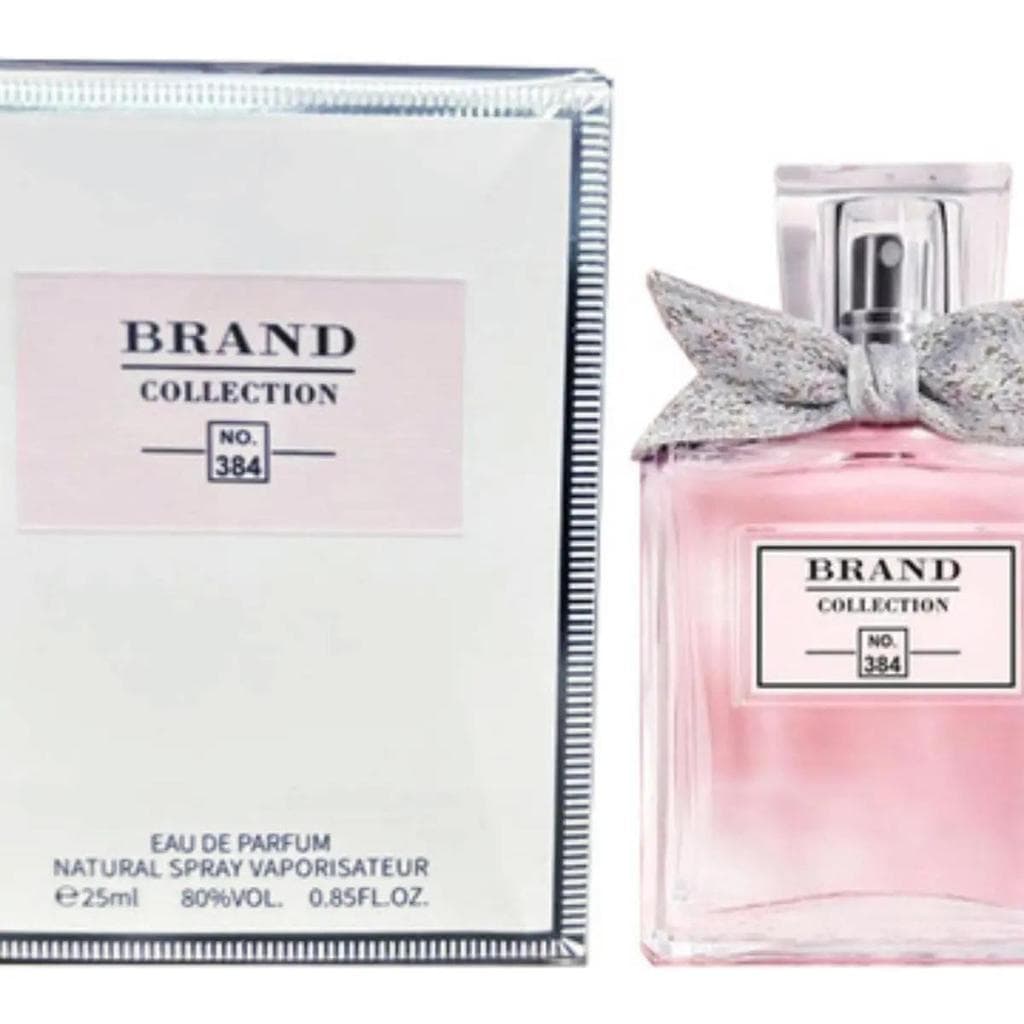 Perfume importado perfumes original Perfume Floral Brand Collection No 384 Spray Feminino Mini 25ml BRAND-384-25ML
