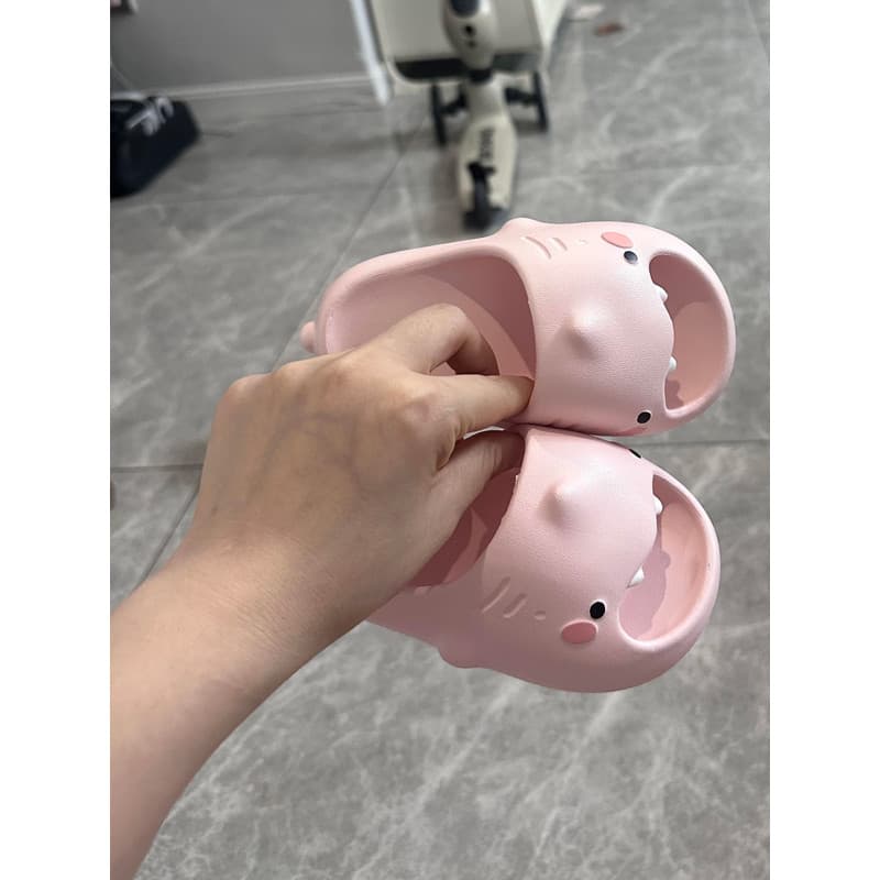 Bonito pai-filho feminino sandálias do bebê chinelos crianças verão interior antiderrapante gradiente