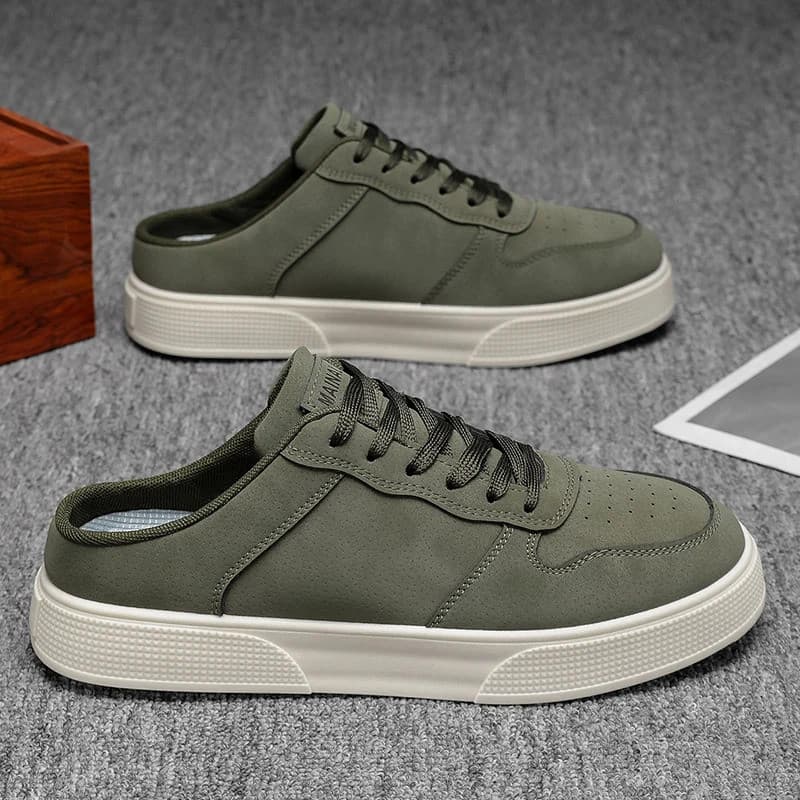 Tênis, 1 Par de Chinelos Esportivos Masculinos para Exterior, Slip-On, Fáceis de Calçar e Versáteis, Leves e Confortávei