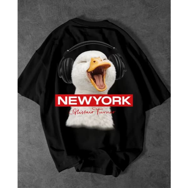Camiseta Streetwear New York – Pato DJ Exclusivo