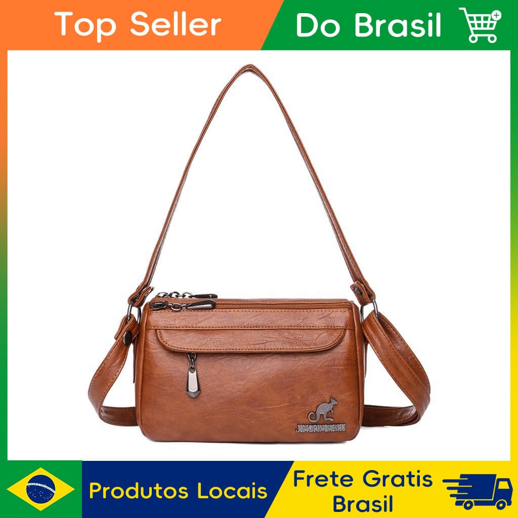 CHENXIAOHONG Bolsa Transversal Feminina Bolsa De Ombro Bolsa Maternidade Bolsa De Mão Couro Casual