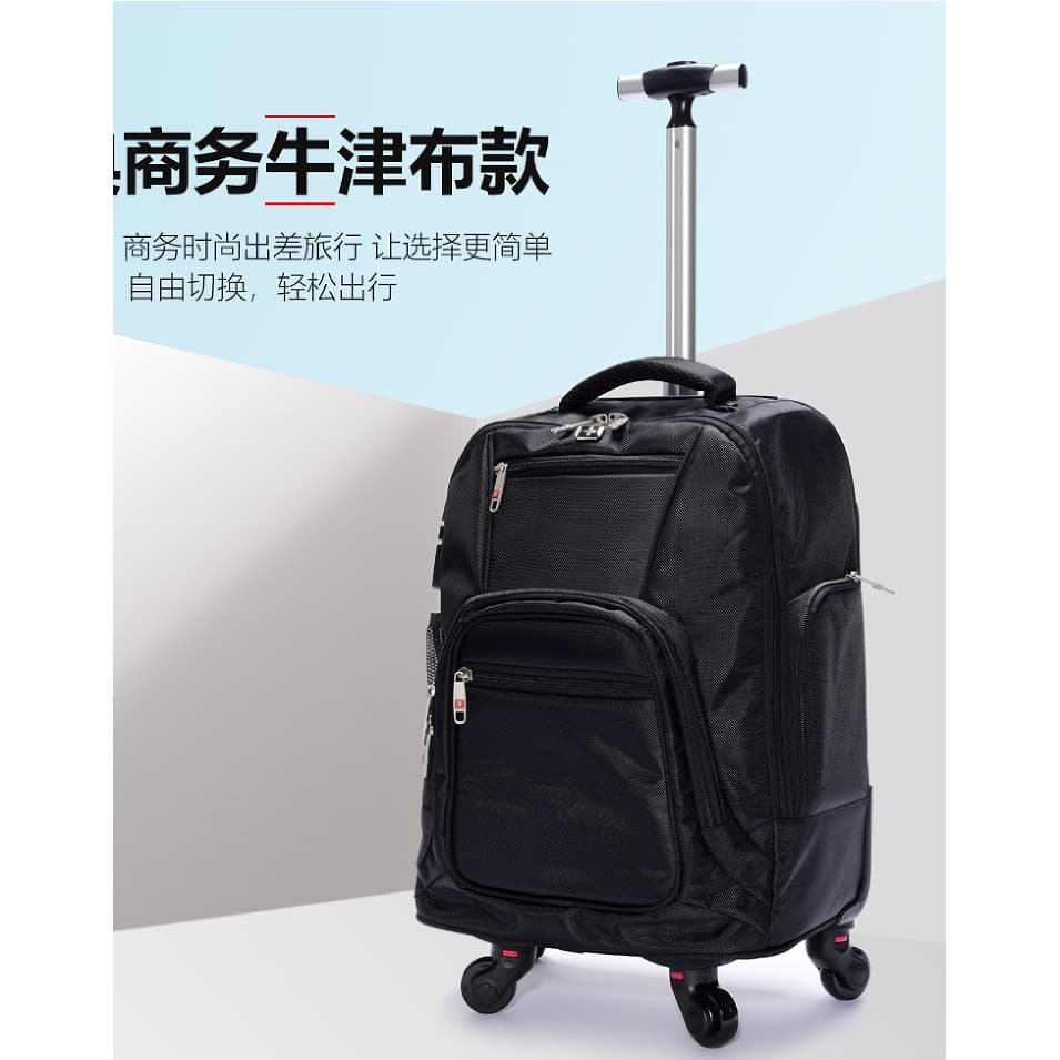 Mochila multifuncional para carrinho de faca do exército suíço, estojo de embarque para viagem, mochila escolar masculin