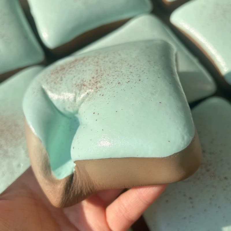 5 Cores Mole Realista Torrada Pão Alívio Do Estresse Brinquedos De Descompressão Sensorial Pegajoso Lento Subindo Brinqu