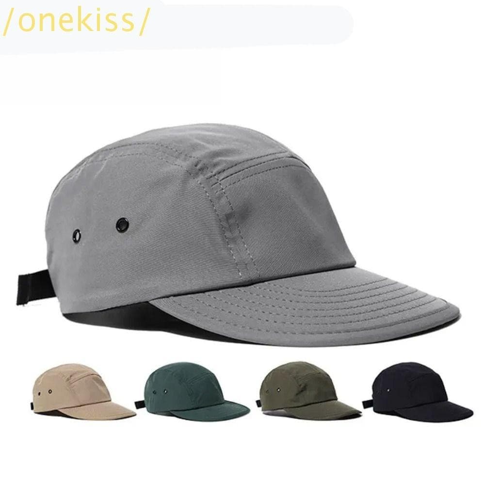 Boné De Beisebol De Praia KISS1 , Feminino Masculino , Cor Sólida , 5 Painéis , Hiphop Snapback Casquette