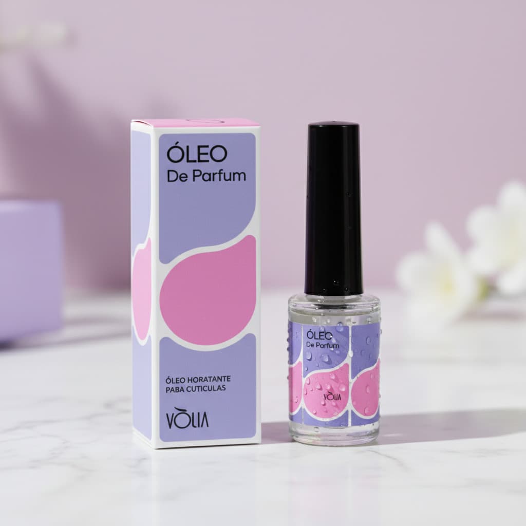 Óleo de Parfum Vòlia 10 mL – Hidratante de Cutículas com Óleo de Semente de Uva & Vitamina E
