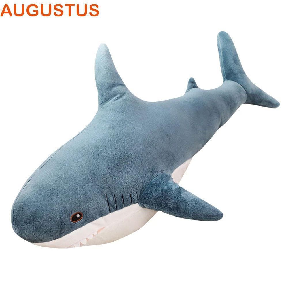 AUGUSTUS Tubarão Brinquedos De Pelúcia 100cm Macios Mordida Super Enorme Bicho