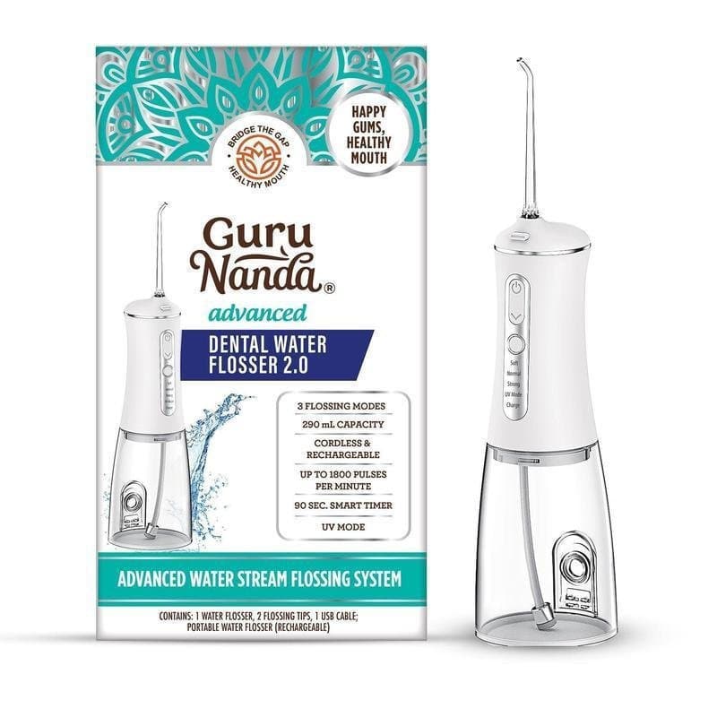 Irrigador Oral Avançado GuruNanda 2.0 com Luz UV (290ML)