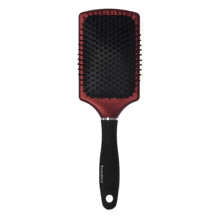 Escova Belliz Ion Racket Anti Frizz Desembaraça Sem Quebrar Cabelos Profissional