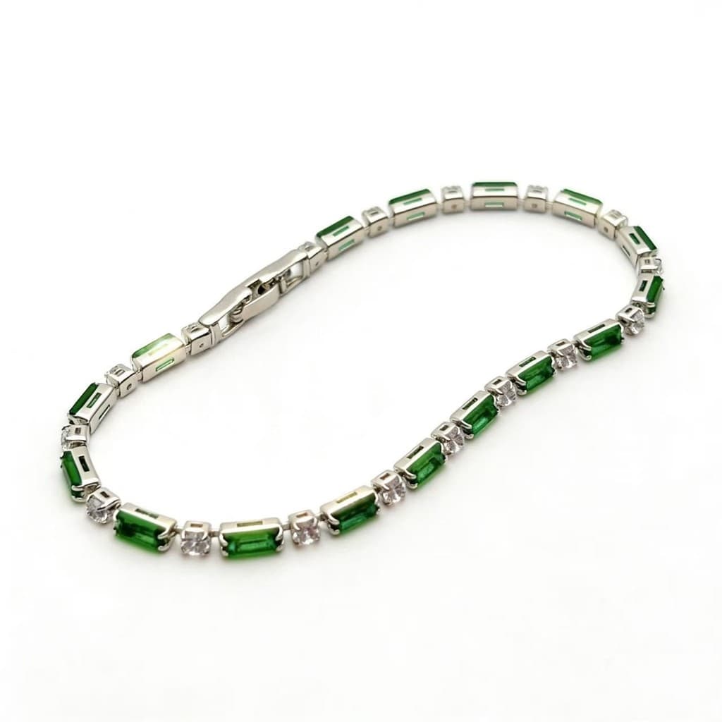 Pulseira de luxo leve simples tênis zircão pulseira temperamento feminino All-Match