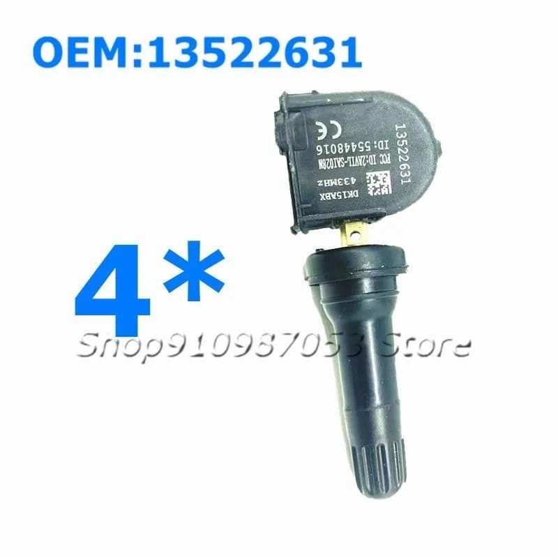 Frete Grátis 4 Unidades13522631 8109429um Sensor De Pressão Dos Pneus Do Carro TPMS Para GM Cadillac XT6 XT4 XT5 Chevrol