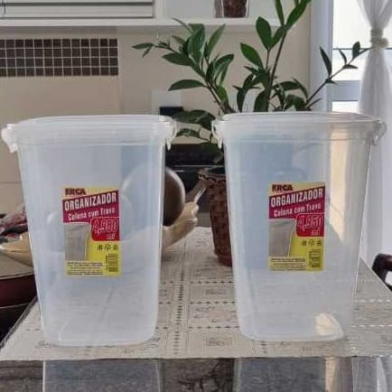 POTE MANTIMENTO MODULADO 4950ML COM TRAVA TRANSPARENTE