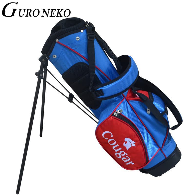Saco de golfe infantil saco de golfe pequeno saco de bola suporte saco de bola pequena mochila pequena