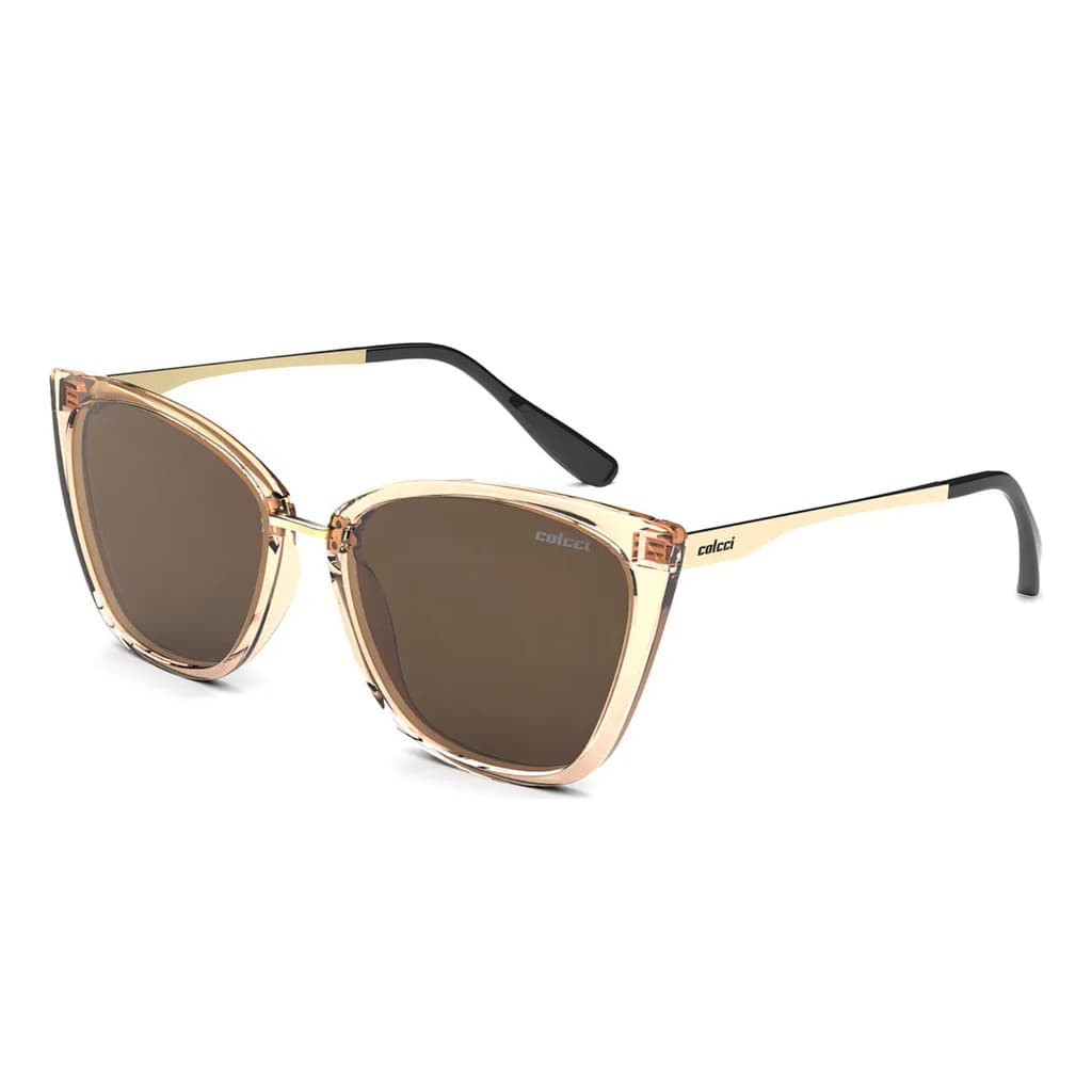 Óculos de Sol Colcci Feminino Aretha Nude Transl /L Marrom