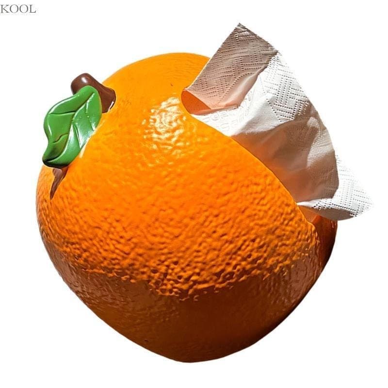 Porta-Guardanapos Forma Laranja KOOL Para Mesa Jantar Banheiro