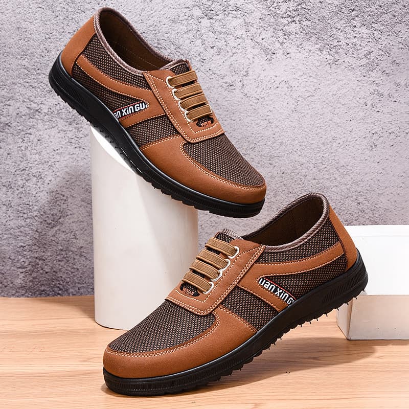 Sapatos masculinos novo estilo único sapatos de pano masculino de sola macia respirável sapatos casuais tênis leves masc