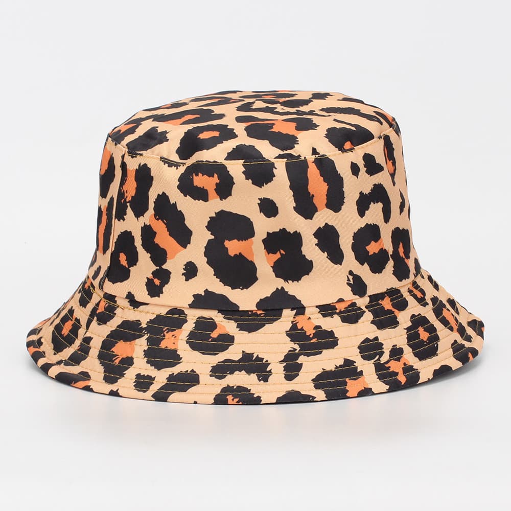 Chapéus De Pescador Com Estampa De Leopardo Para Homens E Mulheres , Sol Casuais Bacia Proteção Solar Personalizados Ele
