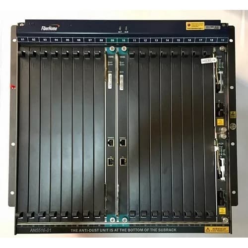 Fiberhome Olt An5516-01 Fbh 11u 10g 2*hu2a+2*hswa Dc 10 Vent