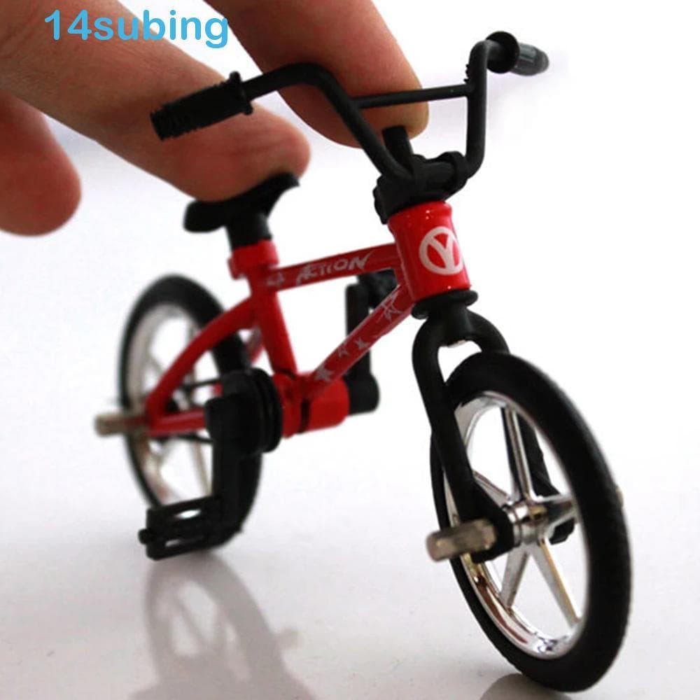 SUBING Bicicleta de Dedo Infantil, Modelo Colecionável, Brinquedo de Liga para Meninos, BMX WGA7